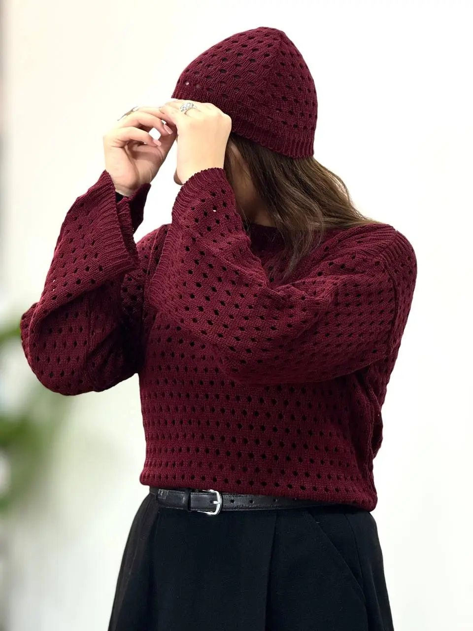 ست بافت و کلاه ویژه یلدا 1